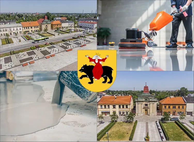 Tomaszów Mazowiecki - cennik posadzek maszynowych i przemysłowych - sprawdź lokalne ceny posadzek betonowych
