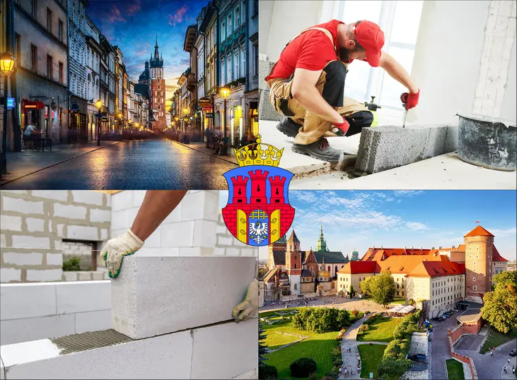 Kraków - cennik usług murarskich - zobacz ceny u lokalnych murarzy