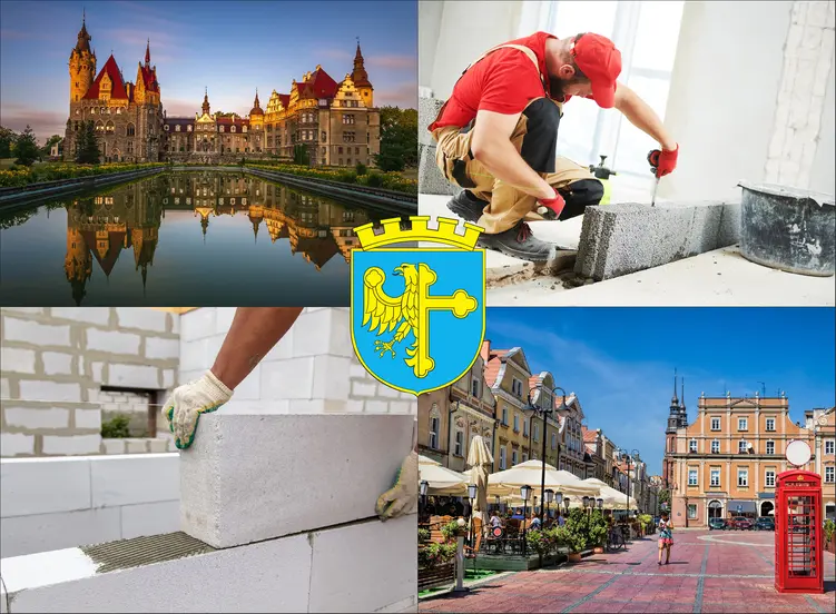Opole - cennik usług murarskich