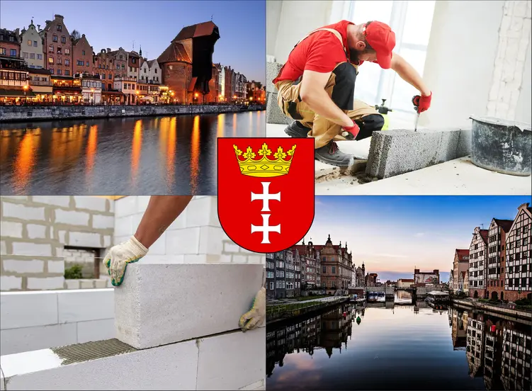 Gdańsk - cennik usług murarskich