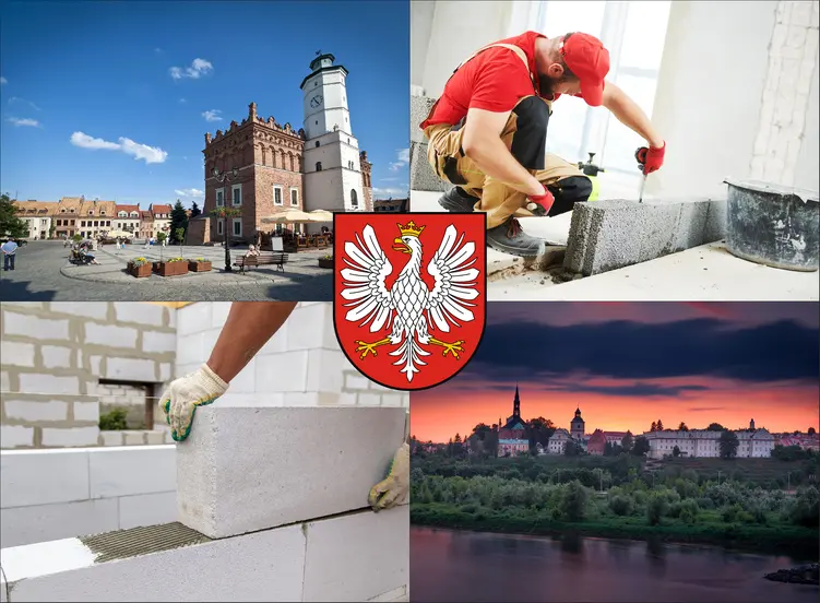 Sandomierz - cennik usług murarskich