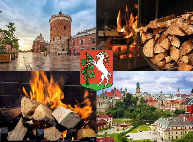 Lublin - cennik drewna kominkowego - zobacz lokalne ceny drewna opałowego