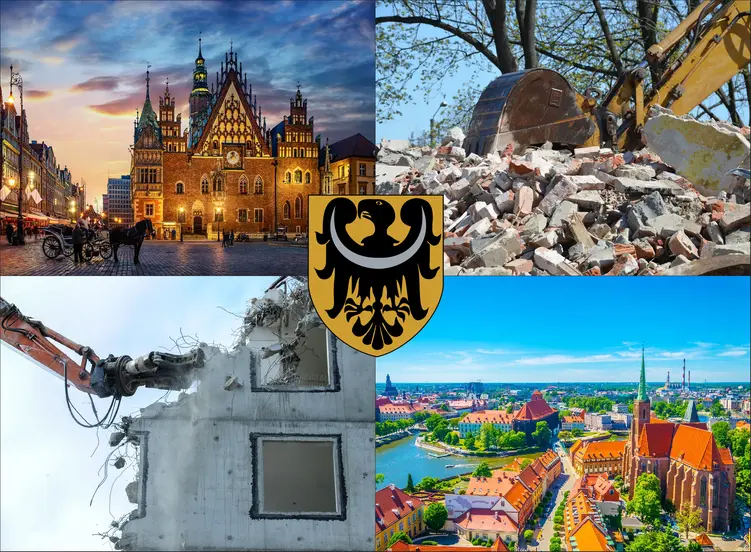 Wrocław - cennik wyburzeń i rozbiórek