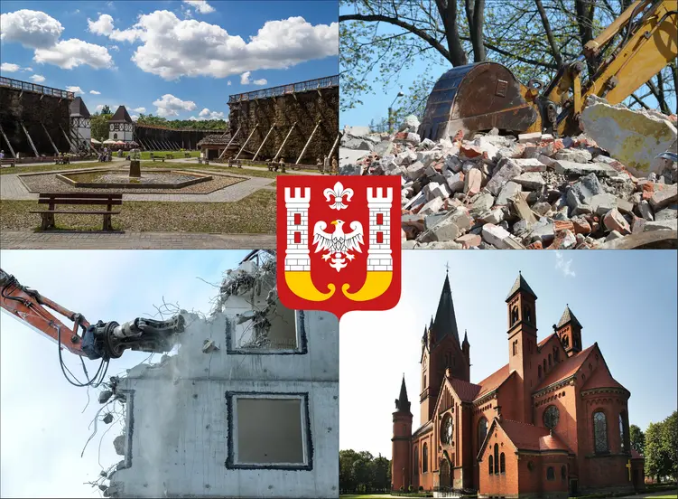 Inowrocław - cennik wyburzeń i rozbiórek