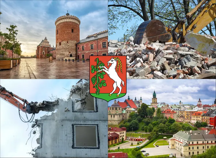 Lublin - cennik wyburzeń i rozbiórek - zobacz lokalne ceny usług rozbiórkowych