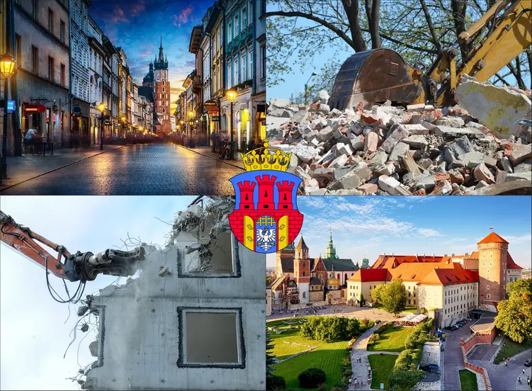 Kraków - cennik wyburzeń i rozbiórek