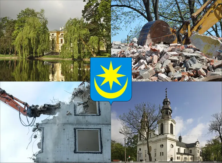 Mińsk Mazowiecki - cennik wyburzeń i rozbiórek