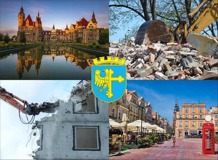 Opole - cennik wyburzeń i rozbiórek
