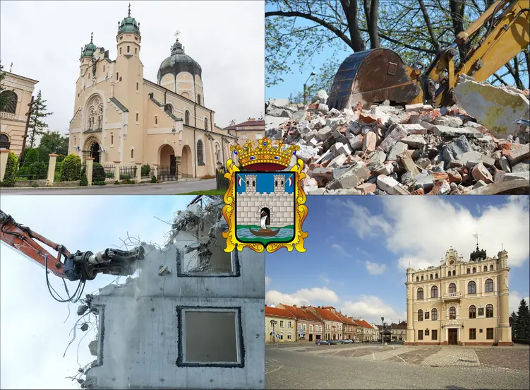 Jarosław - cennik wyburzeń i rozbiórek - zobacz lokalne ceny usług rozbiórkowych