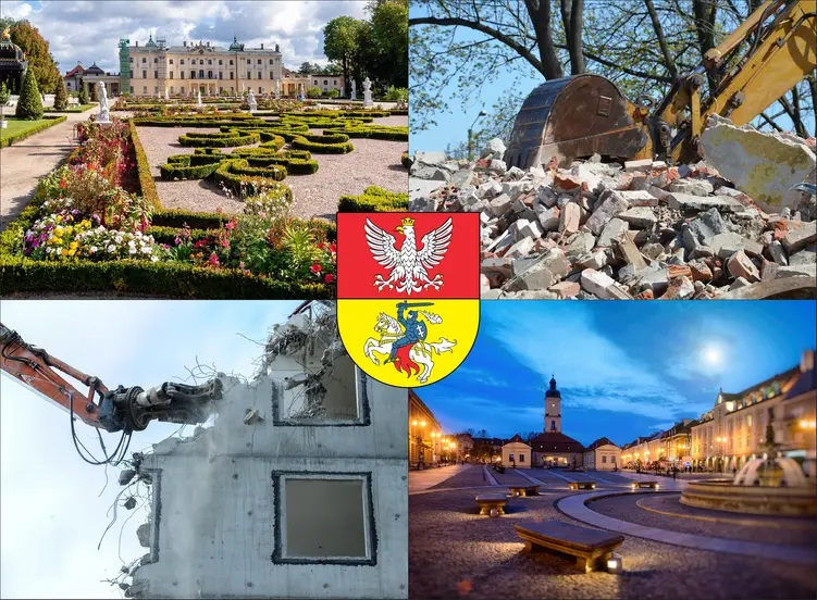 Białystok - cennik wyburzeń i rozbiórek