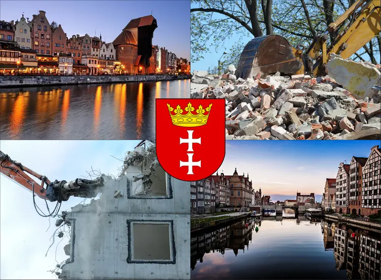 Gdańsk - cennik wyburzeń i rozbiórek - zobacz lokalne ceny usług rozbiórkowych