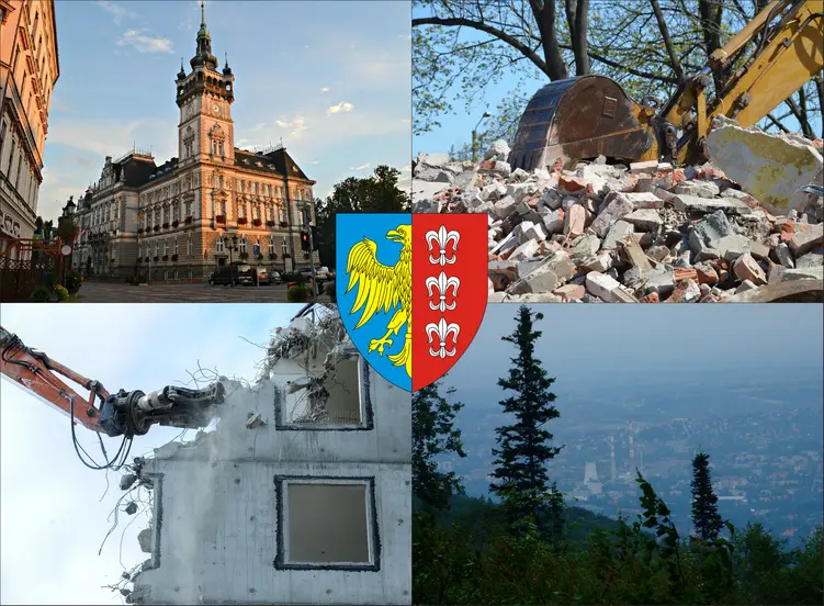 Bielsko-Biała - cennik wyburzeń i rozbiórek