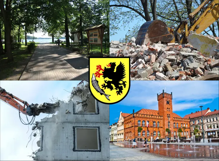 Szczecinek - cennik wyburzeń i rozbiórek