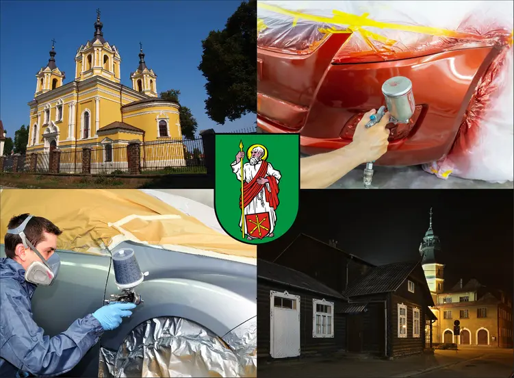 Tomaszów Lubelski - cennik lakierowania samochodów - sprawdź ceny u lokalnych lakierników
