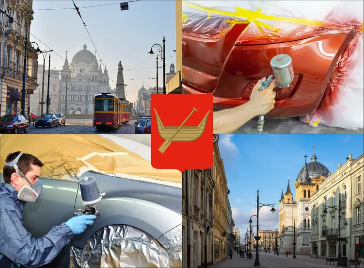 Łódź - cennik lakierowania samochodów - sprawdź ceny u lokalnych lakierników