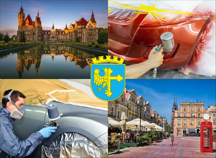 Opole - cennik lakierowania samochodów - sprawdź ceny u lokalnych lakierników