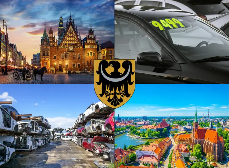 Wrocław - cennik skupu aut - zobacz lokalne ceny na szrotach samochodowych