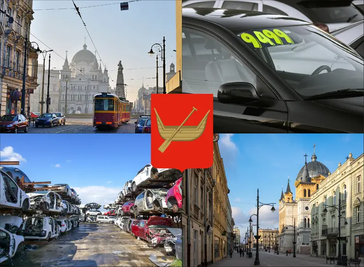 Łódź - cennik skupu aut - zobacz lokalne ceny na szrotach samochodowych