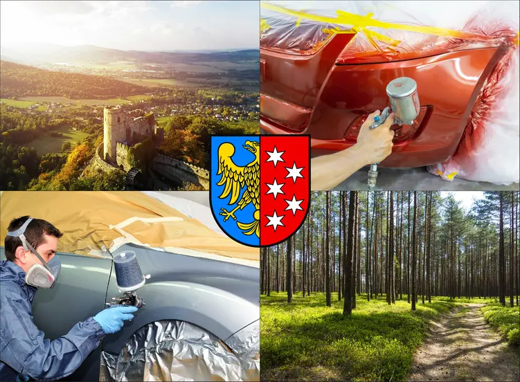 Lubliniec - cennik lakierowania samochodów - sprawdź ceny u lokalnych lakierników