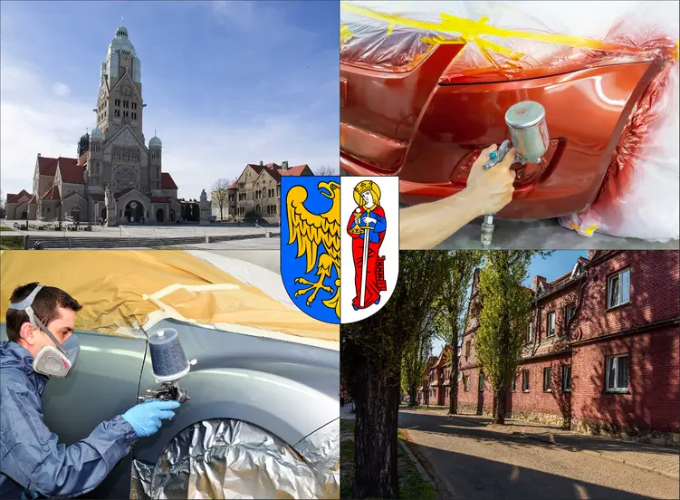 Ruda Śląska - cennik lakierowania samochodów - sprawdź ceny u lokalnych lakierników