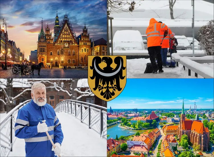 Wrocław - cennik odśnieżania - zobacz lokalne ceny usuwania śniegu