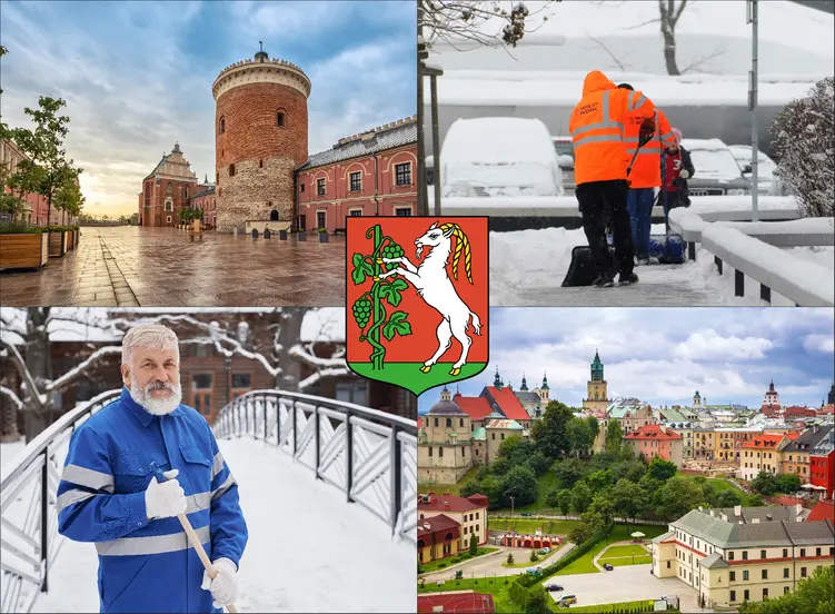 Lublin - cennik odśnieżania - zobacz lokalne ceny usuwania śniegu