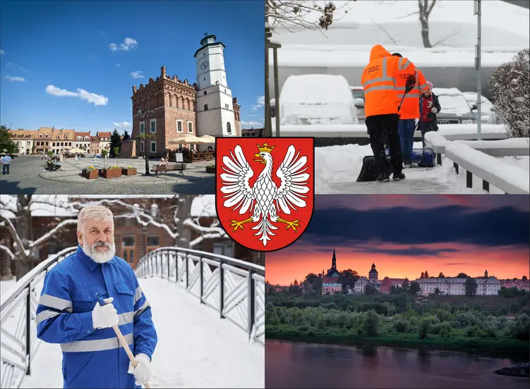 Sandomierz - cennik odśnieżania - zobacz lokalne ceny usuwania śniegu