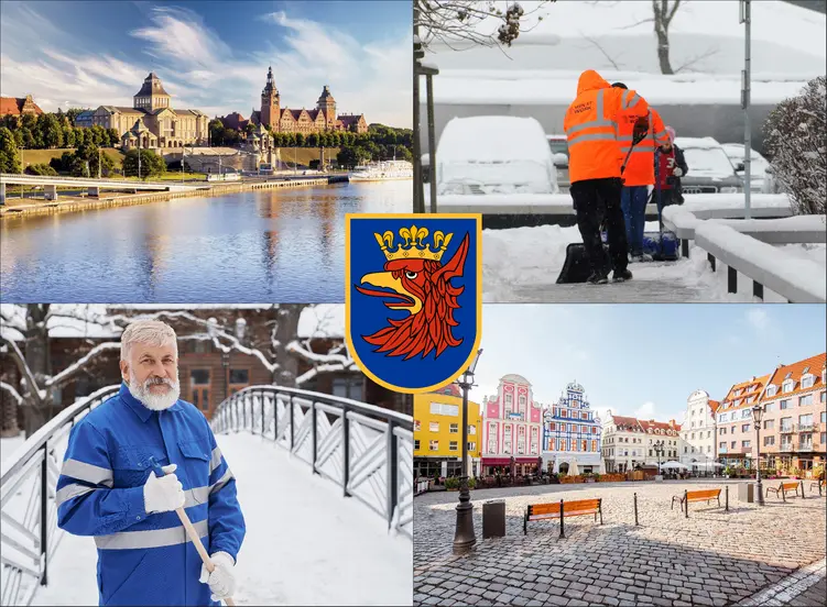 Szczecin - cennik odśnieżania - zobacz lokalne ceny usuwania śniegu