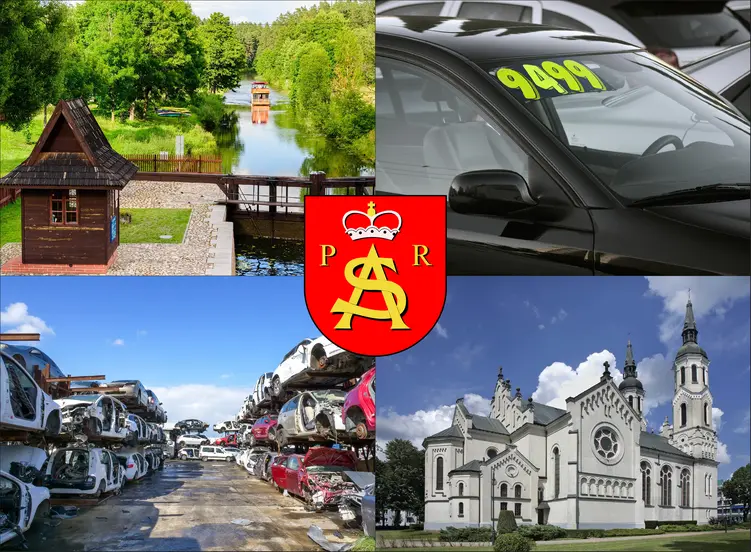Augustów - cennik skupu aut - zobacz lokalne ceny na szrotach samochodowych