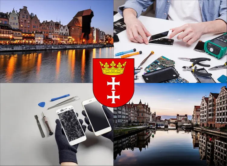 Gdańsk - cennik naprawy telefonów i wymiany szybki