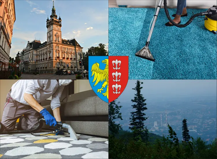 Bielsko-Biała - cennik prania dywanów - zobacz lokalne ceny czyszczenia dywanów i kanapy