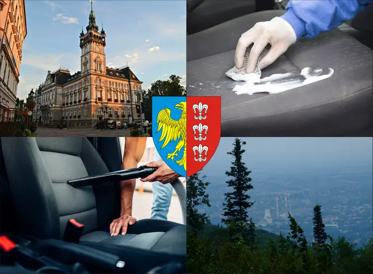 Bielsko-Biała - cennik prania tapicerki samochodowej - sprawdź lokalne ceny czyszczenia tapicerki