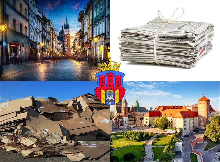 Kraków - cennik skupu makulatury - sprawdź lokalne ceny