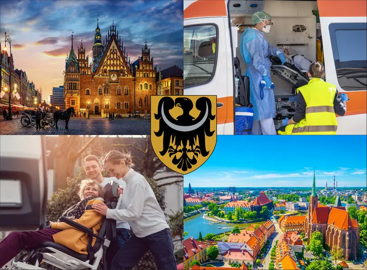 Wrocław - cennik transportu medycznego - zobacz lokalne ceny transportu sanitarnego