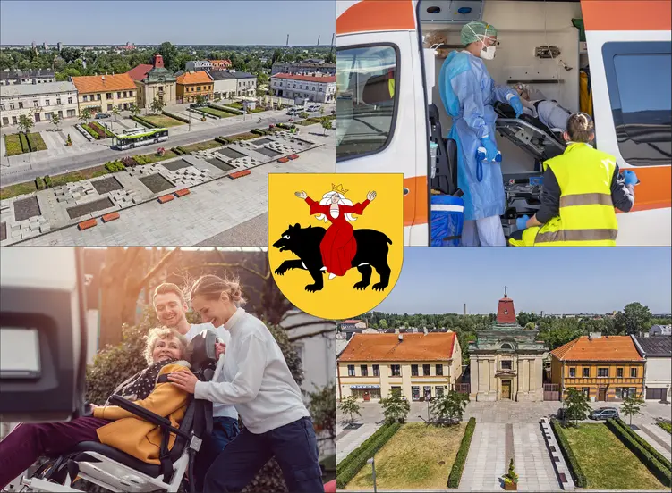 Tomaszów Mazowiecki - cennik transportu medycznego - zobacz lokalne ceny transportu sanitarnego