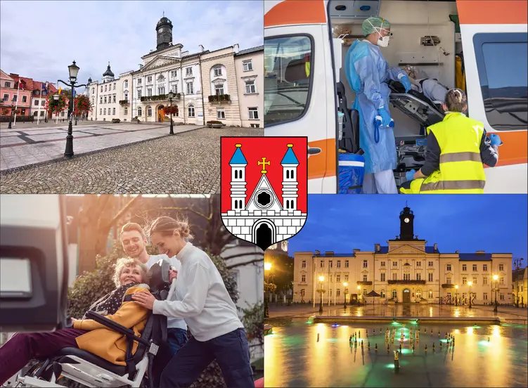Płock - cennik transportu medycznego - zobacz lokalne ceny transportu sanitarnego