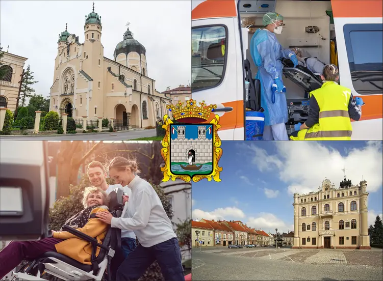 Jarosław - cennik transportu medycznego - zobacz lokalne ceny transportu sanitarnego
