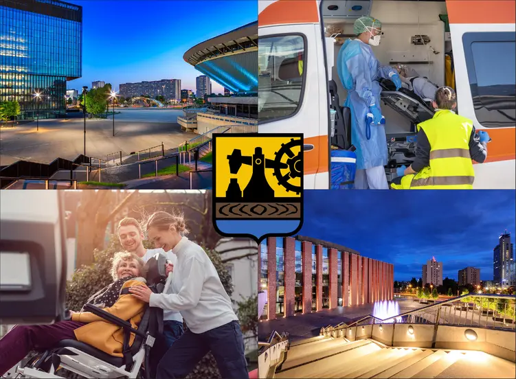 Katowice - cennik transportu medycznego