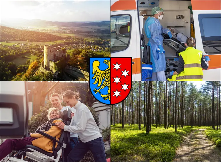 Lubliniec - cennik transportu medycznego