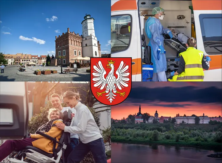 Sandomierz - cennik transportu medycznego - zobacz lokalne ceny transportu sanitarnego