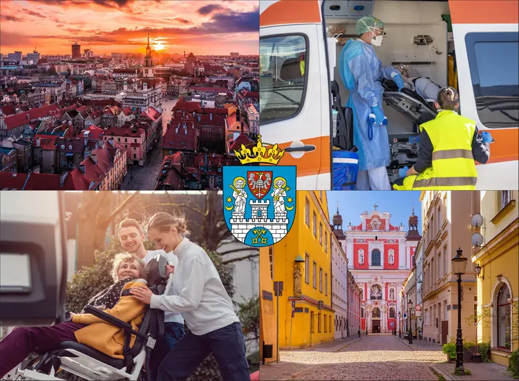 Poznań - cennik transportu medycznego - zobacz lokalne ceny transportu sanitarnego