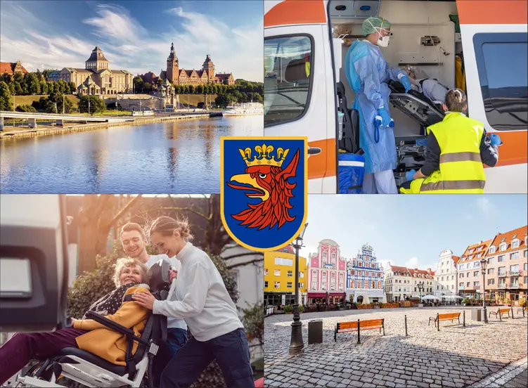 Szczecin - cennik transportu medycznego - zobacz lokalne ceny transportu sanitarnego