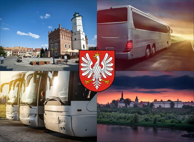Sandomierz - cennik wynajmu busów i autokarów