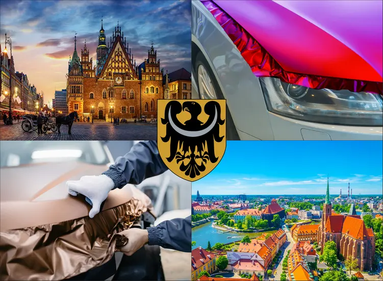 Wrocław - cennik oklejania samochodów