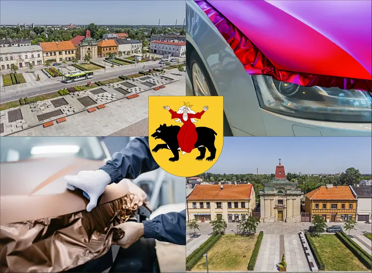 Tomaszów Mazowiecki - cennik oklejania samochodów - sprawdź ceny obklejania aut