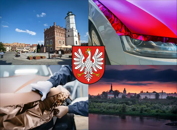 Sandomierz - cennik oklejania samochodów - sprawdź ceny obklejania aut