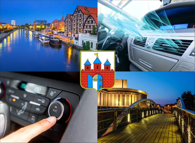 Bydgoszcz - cennik serwisu klimatyzacji samochodowej - zobacz lokalne ceny naprawy klimatyzacji