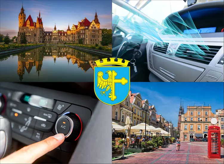 Opole - cennik serwisu klimatyzacji samochodowej - zobacz lokalne ceny naprawy klimatyzacji