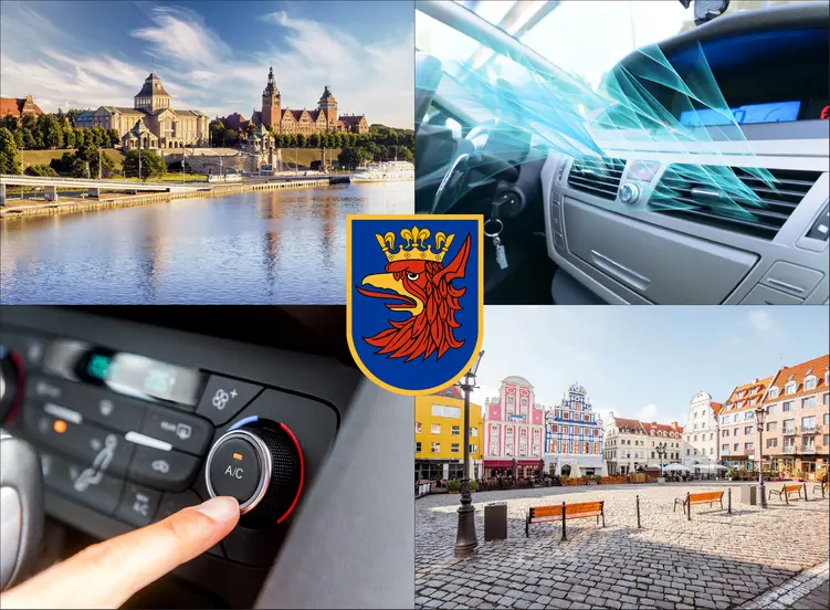 Szczecin - cennik serwisu klimatyzacji samochodowej - zobacz lokalne ceny naprawy klimatyzacji