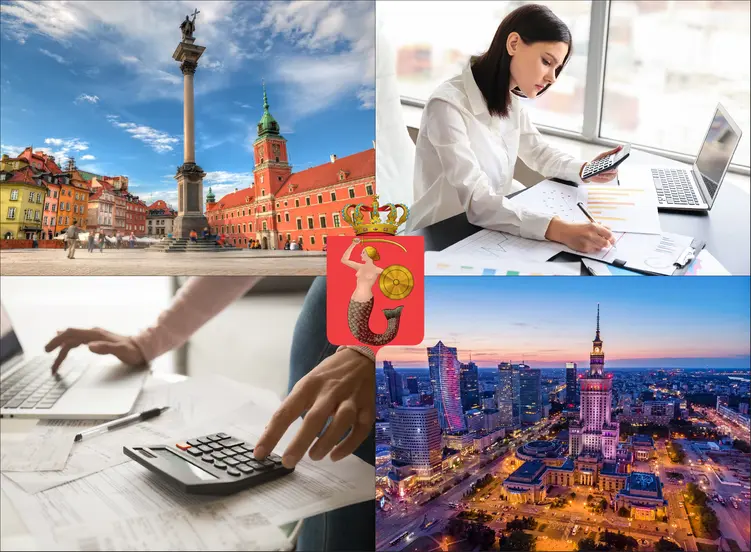 Warszawa - cennik biur rachunkowych - zobacz lokalne ceny księgowości